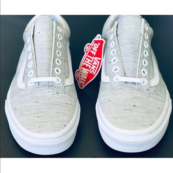 Vans Women’s Old Skool Canvas Skate Speckle Jersey - Picture 5 of 10